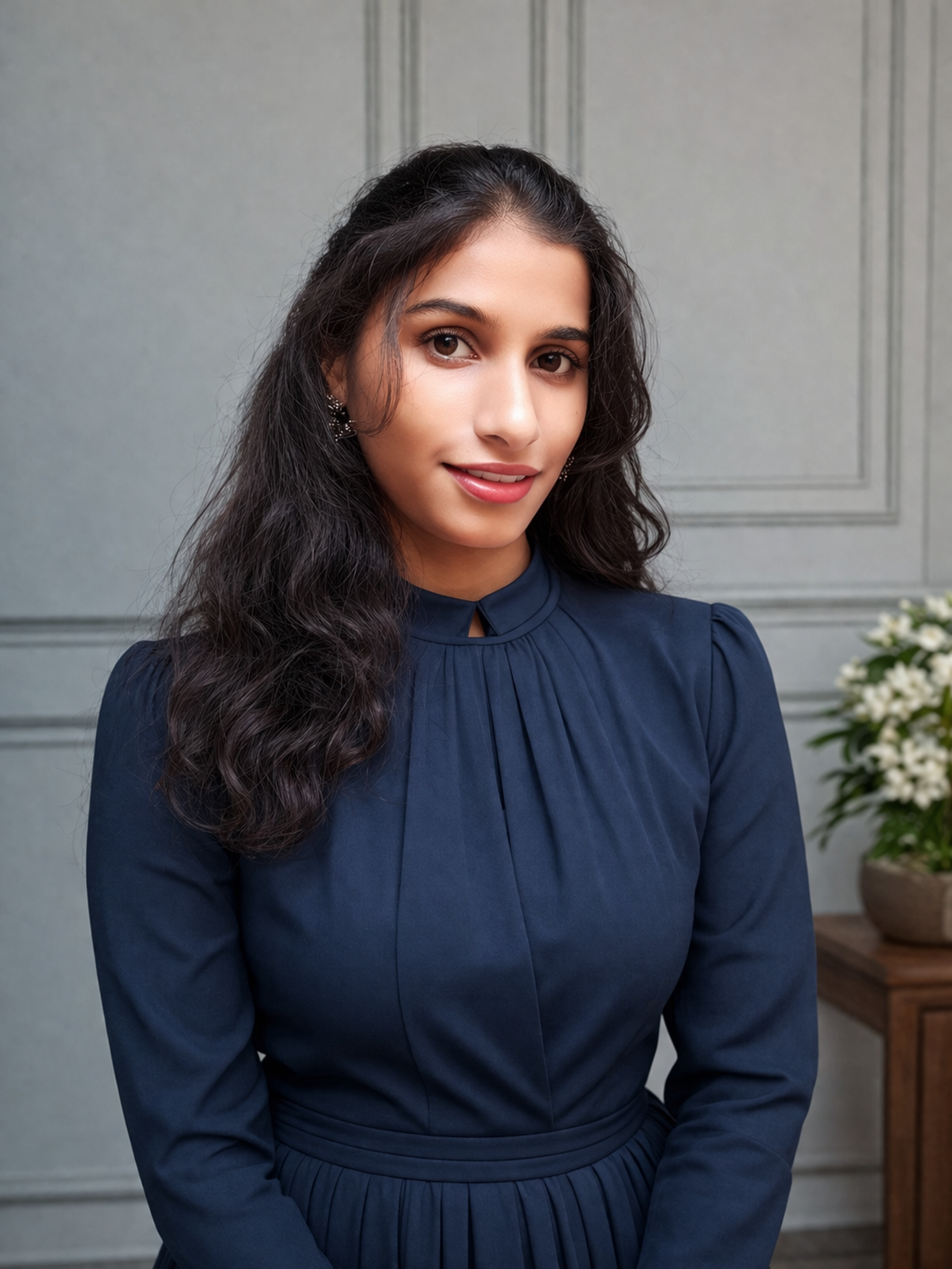 Volunteer supporting women's financial independence and career growth